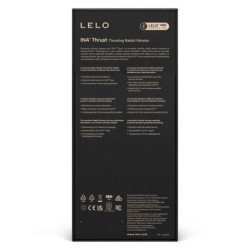 LELO - INA THRUST RABBIT THRUSTING VIBRATOR BLACK