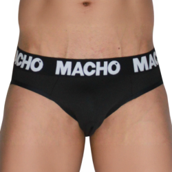 MACHO - MCH007 CLÁSICO DESLIZANTE NEGRO + NEGRO L