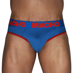MACHO - MCH005 CLÁSICO DESLIZANTE AZUL + ROJO M