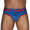 MACHO - MCH005 CLÁSICO DESLIZANTE AZUL + ROJO M