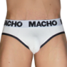 MACHO - MCH006 CLASSIC SLIP WHITE + BLACK XL