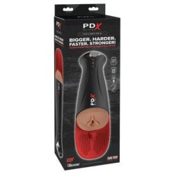 PDX ELITE - FAP-O-MATIC PRO XL VIBRADOR AUTOMÁTICO MARRÓN 34,9 CM