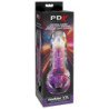 PDX ELITE - VIEWTUBE XXL LED TRANSPARENT STROKER 27.3 CM