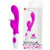 PRETTY LOVE - BUTTERFLY KISS VIBRADOR CON FORMA DE CONEJO DE 30 FUNCIONES MORADO