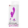 PRETTY LOVE - BUTTERFLY KISS VIBRADOR CON FORMA DE CONEJO DE 30 FUNCIONES MORADO