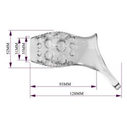 PRETTY LOVE - GERALDINE THICKENING TEXTURED TRANSPARENT FUNDA