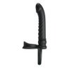 PRETTY LOVE - VIBRADOR ANAL MERRITT CON ANILLO Y VIBRACIÓN NEGRO