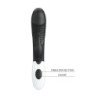 PRETTY LOVE - RASMUSSEN VIBRADOR CON FORMA DE CONEJO DE 30 FUNCIONES NEGRO