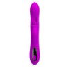 PRETTY LOVE - VIBRADOR OSCILANTE YALANDA RABBIT CON PANTALLA LED MORADO