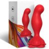 ARMONY - VIBRADOR ROSA Y TAPÓN ANAL CON CONTROL REMOTO ROJO