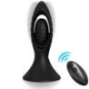 ARMONY - VIBRADOR Y TAPÓN ANAL DE SILICONA NEGRA