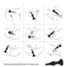 ARMONY - VIBRADOR Y TAPÓN ANAL CON CONTROL REMOTO NEGRO