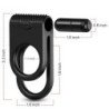 ARMONY - TWINS DOUBLE VIBRATOR RING FOR COUPLES BLACK