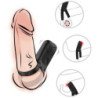 ARMONY - VIBRADOR DE DOBLE ANILLO NEGRO