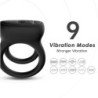 ARMONY - VIBRADOR DE DOBLE ANILLO NEGRO