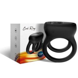 ARMONY - VIBRADOR DE DOBLE ANILLO NEGRO