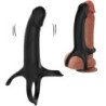 ARMONY - DILDO CON ANILLO Y VIBRADOR NEGRO