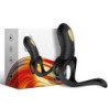 ARMONY - ANILLO VIBRADOR JOY JUMPER PARA PAREJAS Y TAPÓN ANAL NEGRO