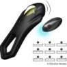 ARMONY - VIBRADOR ROADSTER DE DOBLE ANILLO CON CONTROL REMOTO NEGRO