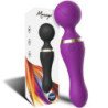 ARMONY - MASAJEADOR Y VIBRADOR FREEZA CON CABEZAL SÚPER FLEXIBLE, COLOR MORADO