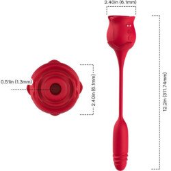 ARMONY - ROSEKNIGTH CLITORIS SUCKER & VIBRATOR RED