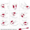 ARMONY - ROSELIP LICKING VIBRATING CLIT & VIBRATOR RED