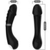 ARMONY - DILDO VIBRADOR DE SILICONA NEGRA PARA EL PUNTO G