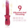 ARMONY - DILDO VIBRADOR ESTIMULANTE ROJO DE PUNTA A
