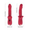 ARMONY - DILDO VIBRADOR ESTIMULANTE ROJO DE PUNTA A