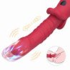 ARMONY - POINT A STIMULATING VIBRATOR DILDO RED