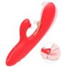 ARMONY - VIBRADOR ESTIMULADOR DEL PUNTO G Y DEL CLÍTORIS CON LENGUA OSCILANTE ROJA