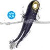 ARMONY - VIBRADOR DE DOBLE CABEZAL SOMBRA AZUL PARA JUGUETES