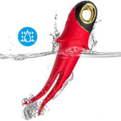 ARMONY - VIBRADOR DE DOBLE CABEZAL SOMBRA ROJO PROVOCADOR
