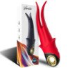 ARMONY - VIBRADOR DE DOBLE CABEZAL SOMBRA ROJO PROVOCADOR