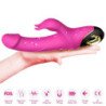 ARMONY - METEROR DILDO VIBRATOR RABBIT ROTATOR FUCHSIA