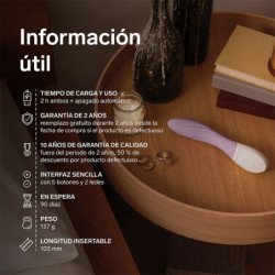 LELO - MONA TWIST RECHARGEABLE APP-CONTROLLED G-SPOT VIBRATOR LAVENDER