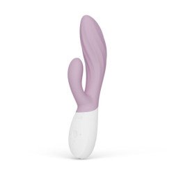 LELO - INA TWIST DOUBLE VIBRATOR RABBIT FOR G-SPOT AND CLITORIS PINK