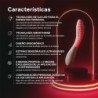 LELO - MONA SPECTRA RED LIGHT INTIMATE MASSAGER RECHARGEABLE APP-CONTROLLED