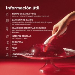 LELO - MONA SPECTRA RED LIGHT INTIMATE MASSAGER RECHARGEABLE APP-CONTROLLED