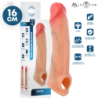 MR INTENSE - SIMON L FUNDA DE SILICONA PARA PENE 16 CM -Ø- 4,5 CM