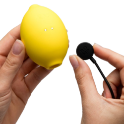 ROMP - ESTIMULADOR CLITORAL DE AIRE LIMON CRUSH PLEASURE AMARILLO