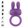 INTENSO - ANILLO VIBRATORIO PARA PENE HOPPS CON ESTIMULACIÓN CLITORAL MORADO