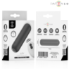 INTENSO - JUDY BALA VIBRADORA RECARGABLE CON CONTROL REMOTO NEGRA