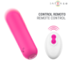 INTENSO - JUDY BALA VIBRADORA RECARGABLE CON CONTROL REMOTO ROSA