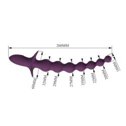 PRETTY LOVE - VIBRADOR ANAL RECARGABLE MADISON CON 10 FUNCIONES
