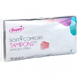 BEPPY - TAMPONES SUAVES Y CÓMODOS, 4 UNIDADES