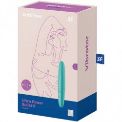 SATISFACTOR - ULTRA POWER BULLET 6 TURQUESA