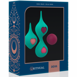 RITHUAL - SET DE ENTRENAMIENTO PÉLVICO DEVA AGUA VERDE