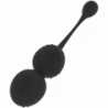 RITHUAL - BOLAS DE KEGEL VIBRATORIAS RECARGABLES NISHA NEGRAS