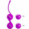 AMOR BONITO - BOLAS ORGÁSMICAS EJERCICIO DE KEGEL PARA INTENSIFICAR LOS PIES EN LILA